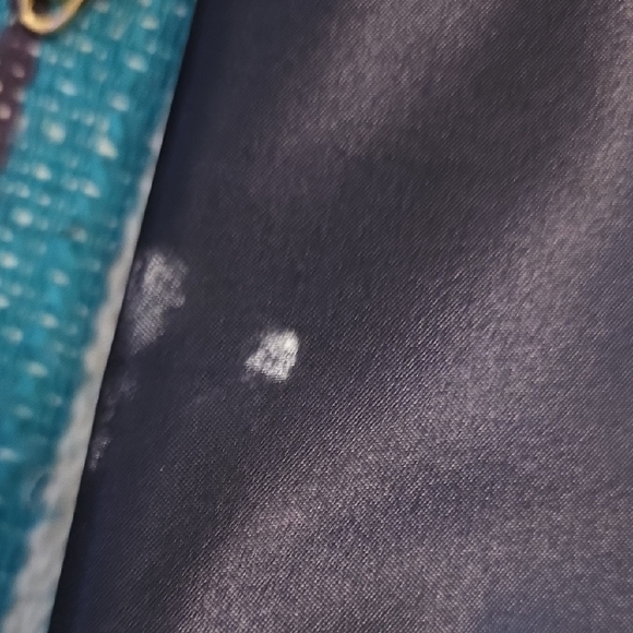 Gold Sun Midnight Blue and Gold Accent Shoulder Bucket Bag Purse - Picture 7 of 8